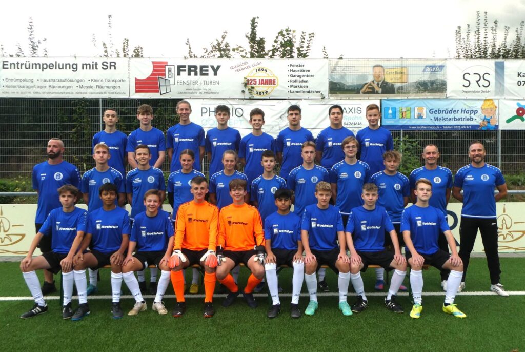 Gruppenfoto B-Jugend