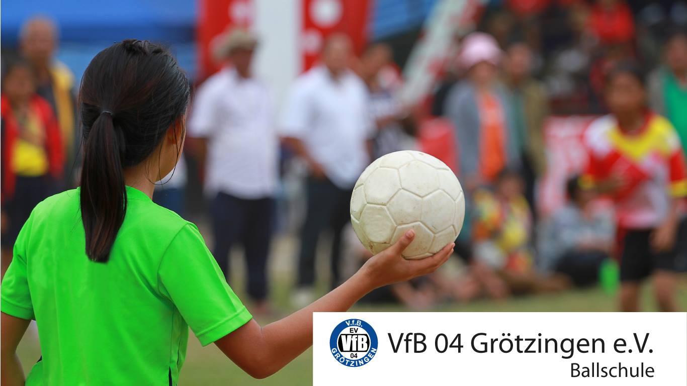 Werbebanner VfB Grötzingen Ballschule